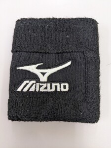 新品未使用 MIZUNO ミズノ リストバンド 野球 バレー サッカー フットサル 黒 ブラック