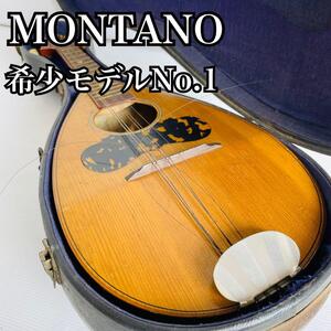 MONTANO マンドリン モデル No.1 ビンテージ 弦楽器 ハードケース モンタノ 日本製 オールドマンドリン