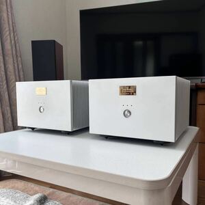 Goldmund TELOS 360 universal power amplifier モノラル パワーアンプ ペア 作動良好 元箱・付属品あり ゴールドムンド TELOS360