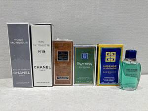 M6275　ほぼ未使用品！　CHANEL　POUR MONSIEUR100ml シャネルN１９ 100ml ジバンシー　ディオール　EAU SAUVAGE EXTREME 50ml