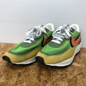 NIKE SACAI メンズ スニーカー BV0073-300 LDワッフル グリーン 表記サイズ：28.0 [jgg]