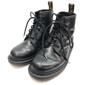 【中古】Dr.Martens 6ホールブーツ サイズ23cm ブラック ドクターマーチン[240091351938]