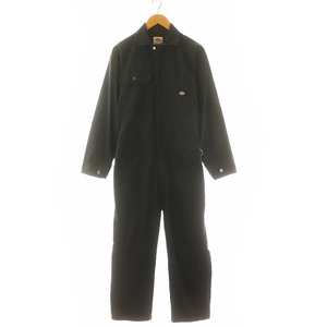 ディッキーズ Dickies TC素材つなぎ オールインワン 長袖 L 紺 ネイビー D-1876 /KO ■OS メンズ