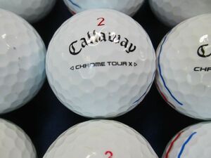 7972【特A級】キャロウェイ Callaway CHROME SOFT/X/LS/TOUR X トリプルトラック 30個