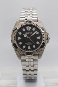 【CITIZEN】FREE WAY QUARTZ 7680-A4255110BAR 中古品時計 電池交換済み 25.1.5 