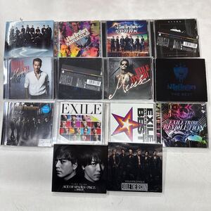 b1108-1.邦楽 EXILE 三代目J SOUL brothers 他 CD アルバム まとめ(動作未確認 レンタル落ち含む) 90年代 2000年代 平成 懐かし JPOP BGM