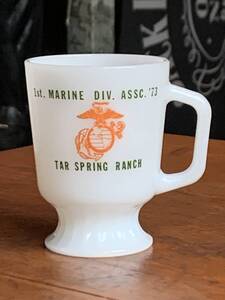 激レア品！ アメリカ海兵隊 ファイヤーキング フッテッドマグ 軍物 USMC Fireking (検) ジェダイ エキストラヘビー スタッキングマグ