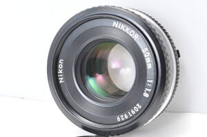 〓人気レンズ〓ニコン Nikon Ai-s Nikkor 50 F1.8