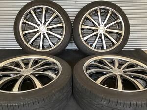 ■WORK VARIANZA V5S[18インチ 7.5J 5穴 PCD114.3 +53]■DAYTON DT30[225/40R18]2018年製 4本セット■オデッセイ