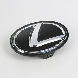 LEXUS レクサス グリルエンブレム　163mm×120mm ブラック /LS GS LS RX IS NX