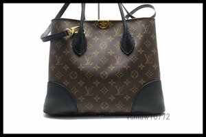 近年モデル希少美中古■LOUIS VUITTON モノグラム フランドリン レザー 2way トートバッグ ルイヴィトン■0926sa34398