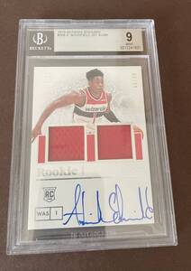 2019-20 Panini Encased Basketball Admiral Schofield RC Jersey Auto /99 NBAカード