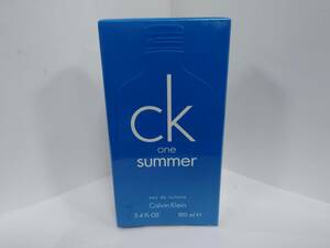 61637 未開封 カルバンクライン シーケーワン サマー EDT Calvin Klein CK ONE summer 100ml