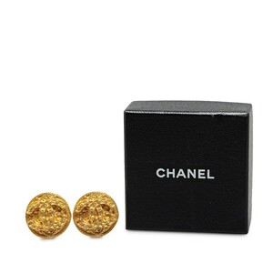 中古 シャネル イヤリング ココマーク スタッズ ABランク 94A ヴィンテージ CHANEL 【送料無料】【西神店】