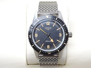 42.2万 LONGINES ロンジン ヘリテージ スキンダイバー 300m防水 メンズ L2.822.4.56.6 1959 【ヴィンテージ】復刻モデル 300M