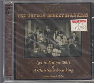 輸 Asylum Street Spankers / LIVE IN EUROPE 2001+A CHRISTMAS SPANKING 未開封◆規格番号■ASS-201◆送料無料■即決●交渉有