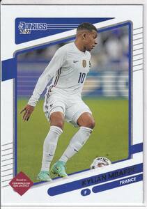 2021-22PANINI　DONRUSS　NO.60　KYLIAN MBAPPE　キリアン・エムバペ　フランス代表