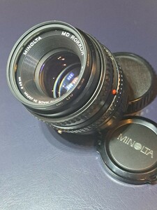 ジャンク品【MINOLTA MD ROKKOR 50mm 1:1.7＋Eマウント変換アダプタRJ MD-NEX＋Kenko MC UV SL-39 49mm】