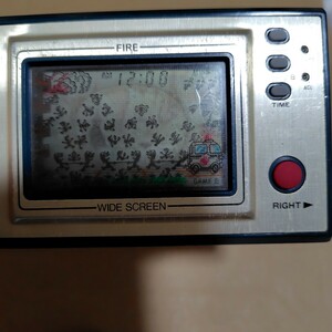 不具合あり ジャンク 任天堂 ニンテンドー ゲームウォッチ GAME&WATCH FIRE ファイア