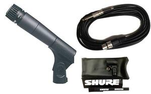 即決◆新品◆送料無料SHURE SM57LCE/SM57-LCE/マイクケーブル5M[XLR-フォン]付7点セット