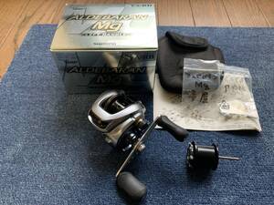 シマノ 09 アルデバラン MG レフトハンドル 夢屋 BFSスプール MG 32mm付 ベイトリール SHIMANO ALDEBARAN 