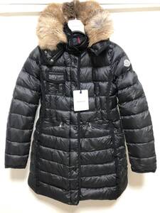 送料無料 未使用 MONCLER HERMIFUR モンクレール エルミファー ブラック 4 ダウンジャケット ダウン コート 正規品 国内定価368500円 Ⅲ