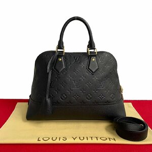 ほぼ未使用 LOUIS VUITTON ルイヴィトン ネオ アルマ PM モノグラム アンプラント レザー 本革 2way ハンドバッグ ショルダーバッグ 31305