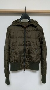 MONCLER モンクレール N-2B（N2B）コヨーテファー付き ダウンジャケット 5WAY サイズ0（サイズ1相当） 定価30万円位【国内正規品】