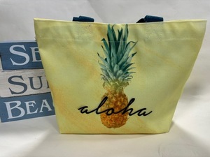 ☆新品☆トートバッグ　パイナップル　ALOHA　黄色