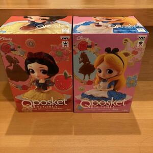 ディズニー Qposket フィギュア Disney Characters 白雪姫 アリス