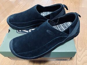 KEEN JASPER SLIP-ON キーン ジャスパー スリップ-オン 品番 1027881 BLACK/BLACK サイズ MEN US 8.5 JP 26.5cm 新品未使用