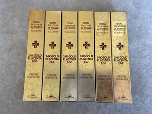 52303　韓国スキンケアコスメ 24K GOLD PLACENTA EGF WRINKLE PERFECTER 12ml　6本　未使用　自宅保管品　2022年製