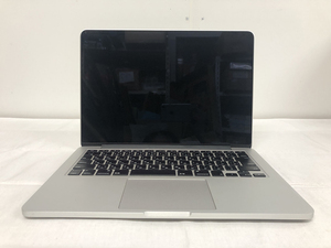 中古■MacBook Pro A1502 Late 2013[i5-4258U/8G/新品SSD:256G/SD/macOS Monterey]★本体のみ★動作OK★画面ムラ有★送料無料