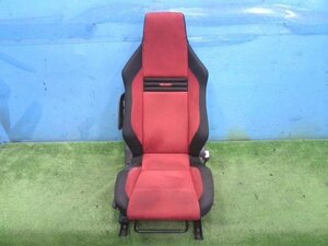 スイフトスポーツ ZC31S 純正 RECARO レカロ 運転席シート ドライバーシート ベルト受け付 布製 インフレーター欠品 個人宅配送不可