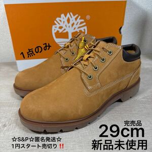 1円スタート売切り 新品未使用 29cm Timberland CLASSIC LACE UP SHOE WHEAT ティンバーランド ウィート 稀少 ショートブーツ 6in PREMIUM