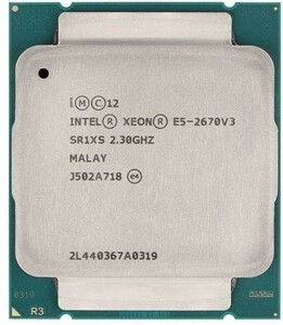 Intel Xeon E5-2670 v3 SR1XS 12C 2.3GHz 30MB 120W LGA2011-3 DDR4-2133