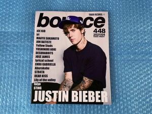 新品 [Bounce Justin Bieber iCE KiD タワーレコード 448号 2021/04 バウンス]