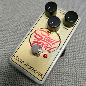 【送料無料/即決】 electro-harmonix Soul Food エレクトロ・ハーモニックス オーバードライブ エレハモ ケンタウロス M8e3-0073