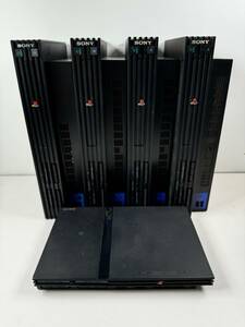 ♪【中古】PlayStation2 本体 5台 まとめ SCPH- 10000 30000 50000 70000 プレイステーション2 プレステ2 PS2 動作未確認 @100(6)