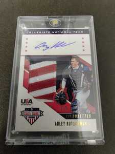 2019 Panini USA sters&stripes Adley Rutschman Patch autograph 1/5