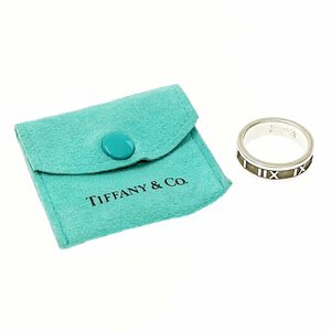 【1円スタート】【保存袋付き】TIFFANY & Co. ティファニー シルバー アトラス 6.1g 925刻印 指輪 リング 275740