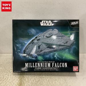 1円〜 バンダイ 1/144 スター・ウォーズ ミレニアム・ファルコン ランド・カルリジアンVer.