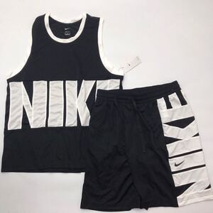 NIKE ナイキ ビッグロゴ タンクトップ & ハーフパンツ 上下 セット DN4007-010 DQ1167-010サイズ2XL