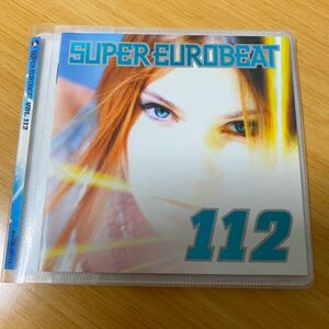 【美品】CD Super Eurobeat Vol.112 スーパーユーロビート avex trax