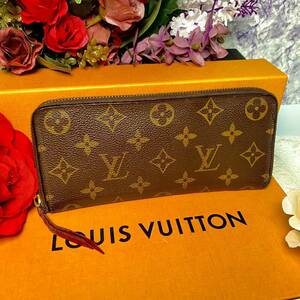 LOUIS VUITTON ルイヴィトン モノグラム クレマンス ジッピーウォレット ラウンドファスナー 長財布