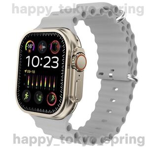 新品 Apple Watch 代替品 2.19インチ 大画面 S9 Ultra 9 スマートウォッチ 通話 音楽 多機能 健康 スポーツ 防水 血中酸素 android 血圧