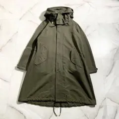 B15094 ザリラクス　UA別注　18aw ザモッズコート　カーキ　38