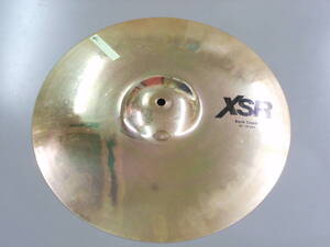 3912　SABIAN　セイビアンXSR-16RC-Bロッククラッシュシンバル16”（中古 割れ ジャンク品）