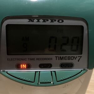 テクノ・セブン タイムレコーダー タイムボーイ7 GR TIMEBOY7 GR 11