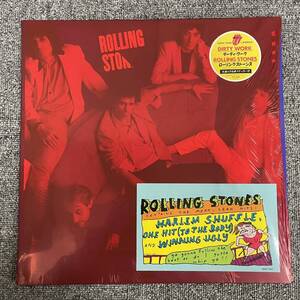 帯付きLP/レコード/　ROLLING　STONES/DIRTY　WORK　ローリング・ストーンズ/ダーティ・ワーク　28AP3150/NF120620